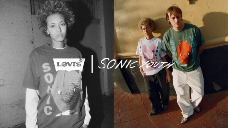 Levi's × Sonic Youth ヴィンテージTeeが復刻!「Levi's Band Levi's × Sonic Youth ヴィンテージTeeが復刻!「Levi's Band