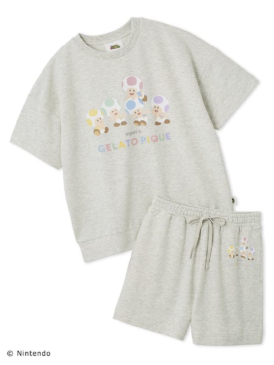ジェラート ピケ × スーパーマリオ 2025 SS コラボが4/26 予約販売 (SUPER MARIO meets GELATO PIQUE)