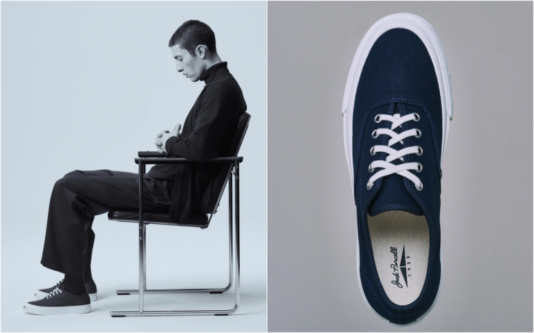 Jack Purcell 1935 ブラック/ホワイト 90周年限定モデル コンバース」がジャックパーセルの90周年を記念した“JACK