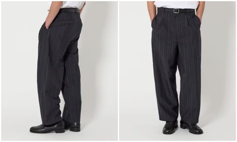 monkey time ストライプ タフタ イージー パンツが発売