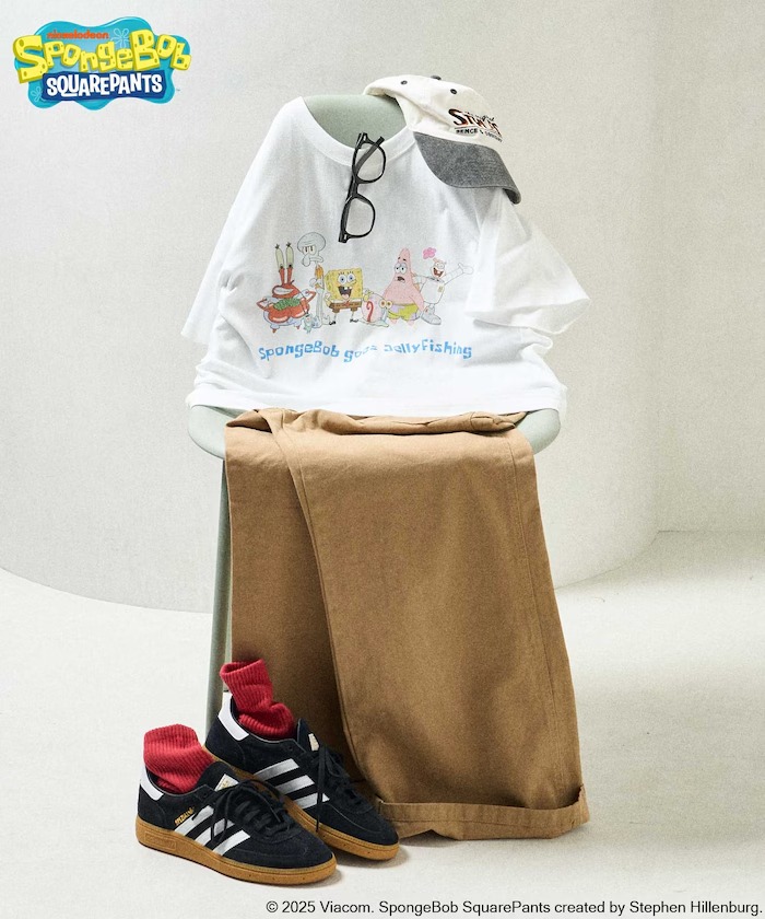 フリークスストア × スポンジボブ プリントTeeが2025年 5月上旬 発売 (FREAK’S STORE SpongeBob SquarePants)