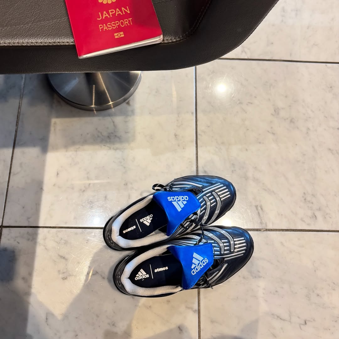 【2024年 5/30 発売】atmos × adidas Originals Predator Megaride “Black/Blue” (アトモス アディダス オリジナルス プレデター メガライド “ブラック/ブルー”)