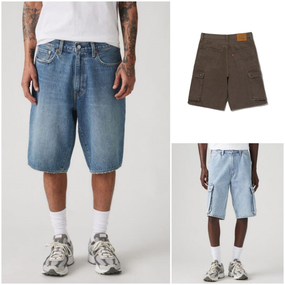 Levi’sから流行りのウルトラバキーショートパンツ「478 バギーカーゴ ショートパンツ」が発売 (リーバイス Baggy Cargo Shorts)