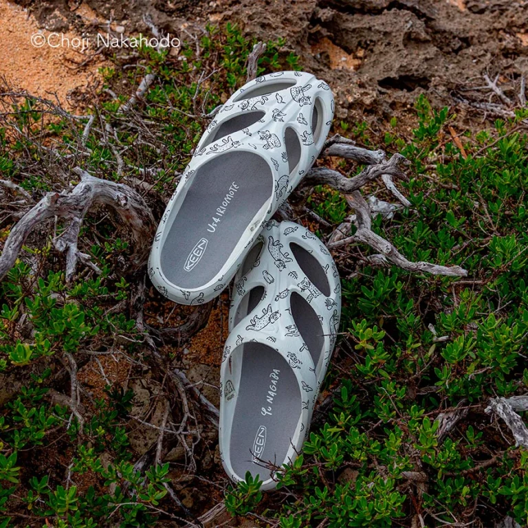 アーティスト「YU NAGABA」が描いたKEEN x Us 4 IRIOMOTE “SHANTI