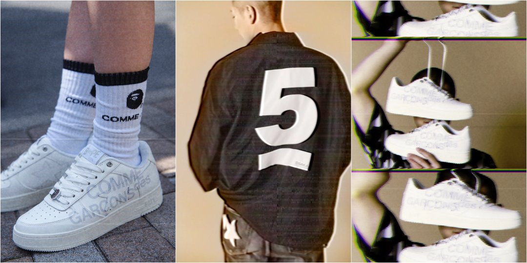 A BATHING APE × COMME des GARÇONS OSAKA 5周年を記念した限定コレクションが 2025年 4/29 発売 (ア ベイシング エイプ コム デ ギャルソン 大阪)