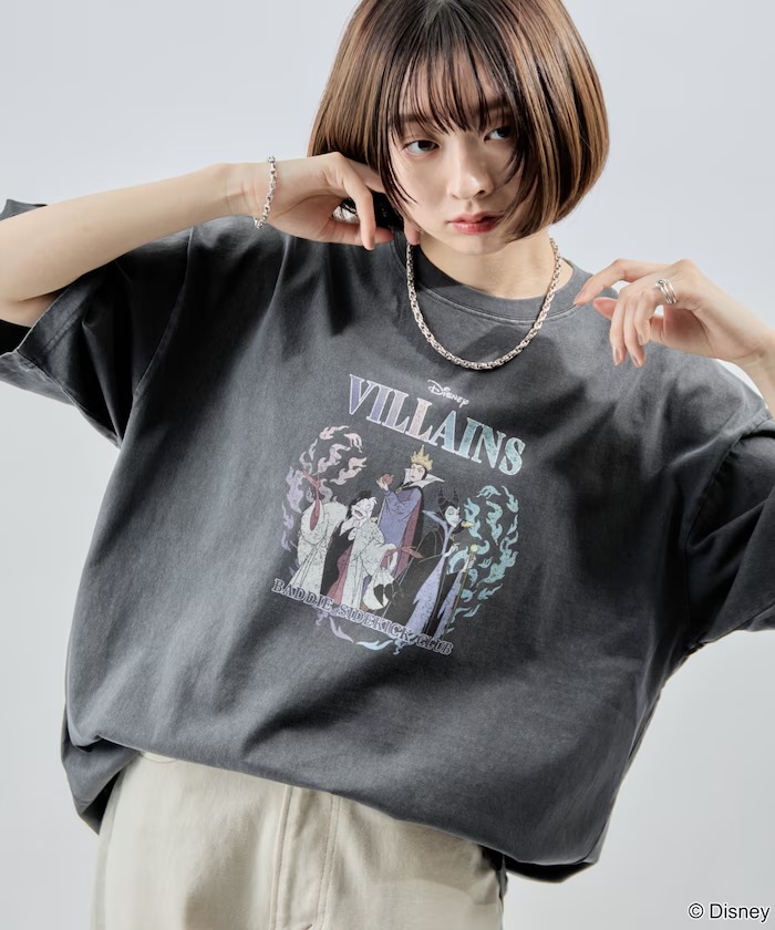 各名作に登場する”悪者たち”を集めた PUBLUX 別注 Villains ピグメントグラフィックTシャツが発売 (パブリュクス ヴィランズ)