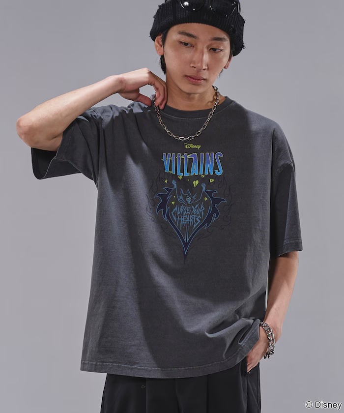 各名作に登場する”悪者たち”を集めた PUBLUX 別注 Villains ピグメントグラフィックTシャツが発売 (パブリュクス ヴィランズ)