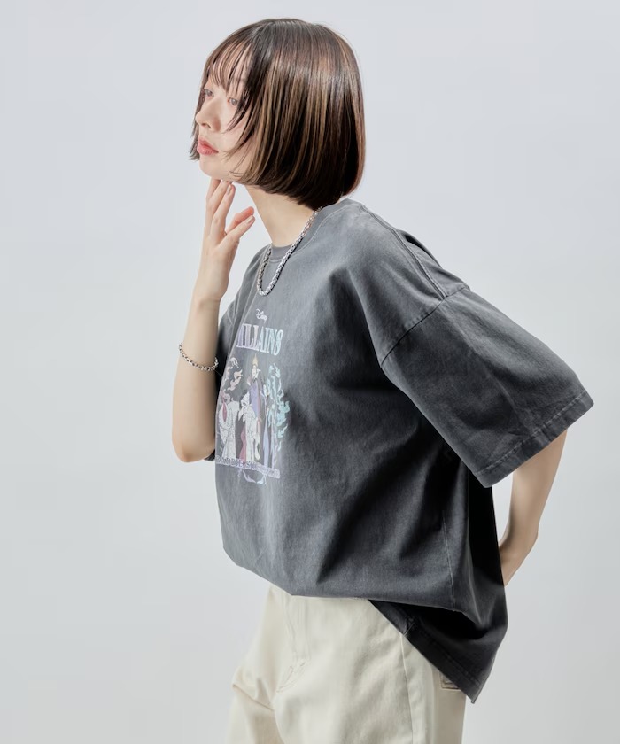 各名作に登場する”悪者たち”を集めた PUBLUX 別注 Villains ピグメントグラフィックTシャツが発売 (パブリュクス ヴィランズ)