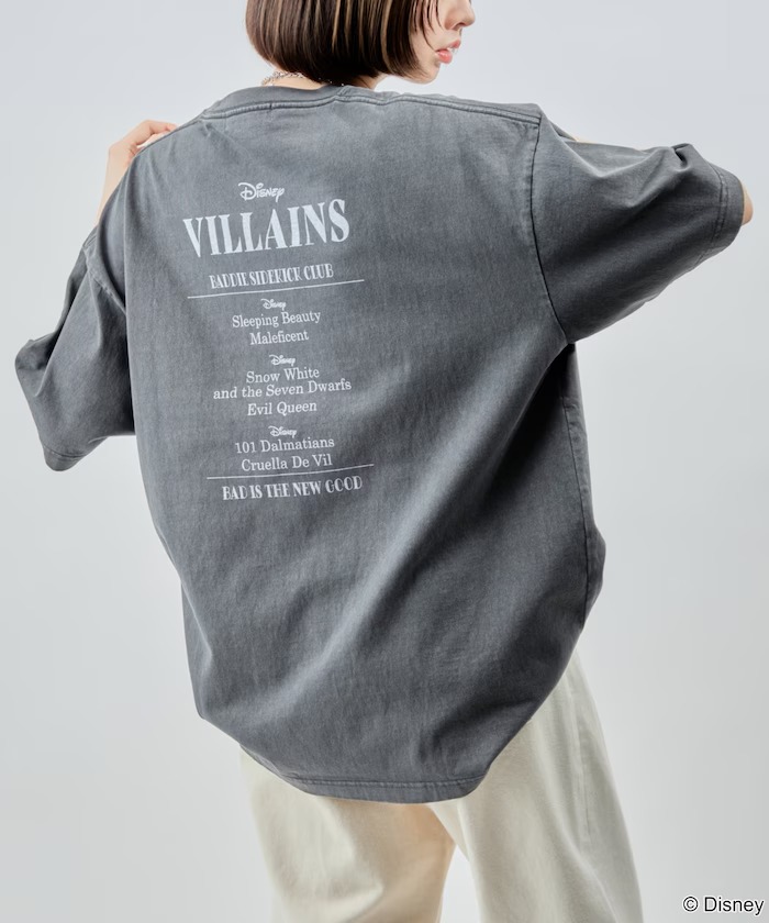 各名作に登場する”悪者たち”を集めた PUBLUX 別注 Villains ピグメントグラフィックTシャツが発売 (パブリュクス ヴィランズ)