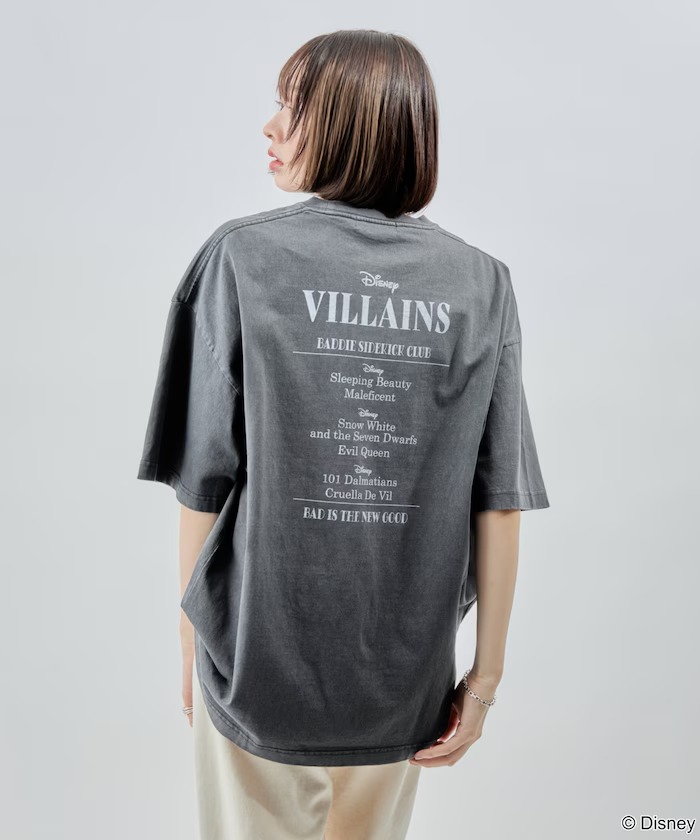 各名作に登場する”悪者たち”を集めた PUBLUX 別注 Villains ピグメントグラフィックTシャツが発売 (パブリュクス ヴィランズ)