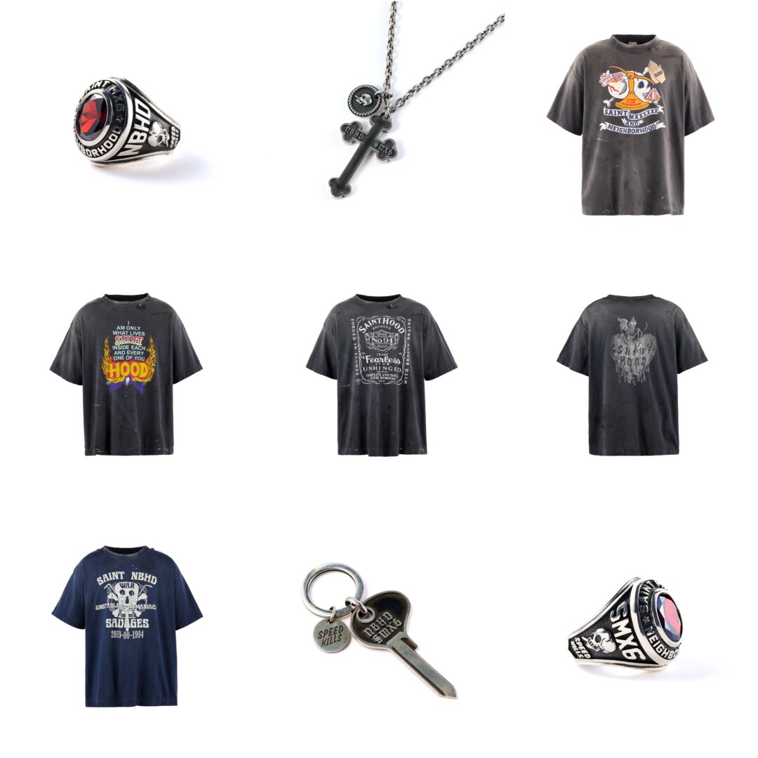 SAINT Mxxxxxx 2025 SS 9th Dropとして「NEIGHBORHOOD」とのコラボアイテムが5/3 発売 (セントマイケル ネイバーフッド 2025年 春夏)