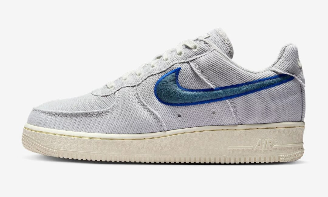 【2025年 発売】NIKE AIR FORCE 1 LOW CANVAS “Photon Dust/Game Royal” (ナイキ エア フォース 1 ロー キャンバス “フォトンダスト/ゲームロイヤル”) [HV1204-001]