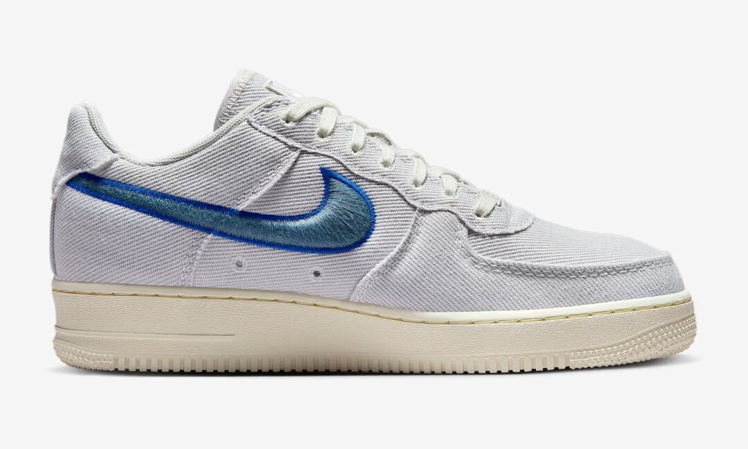 【2025年 発売】NIKE AIR FORCE 1 LOW CANVAS “Photon Dust/Game Royal” (ナイキ エア フォース 1 ロー キャンバス “フォトンダスト/ゲームロイヤル”) [HV1204-001]