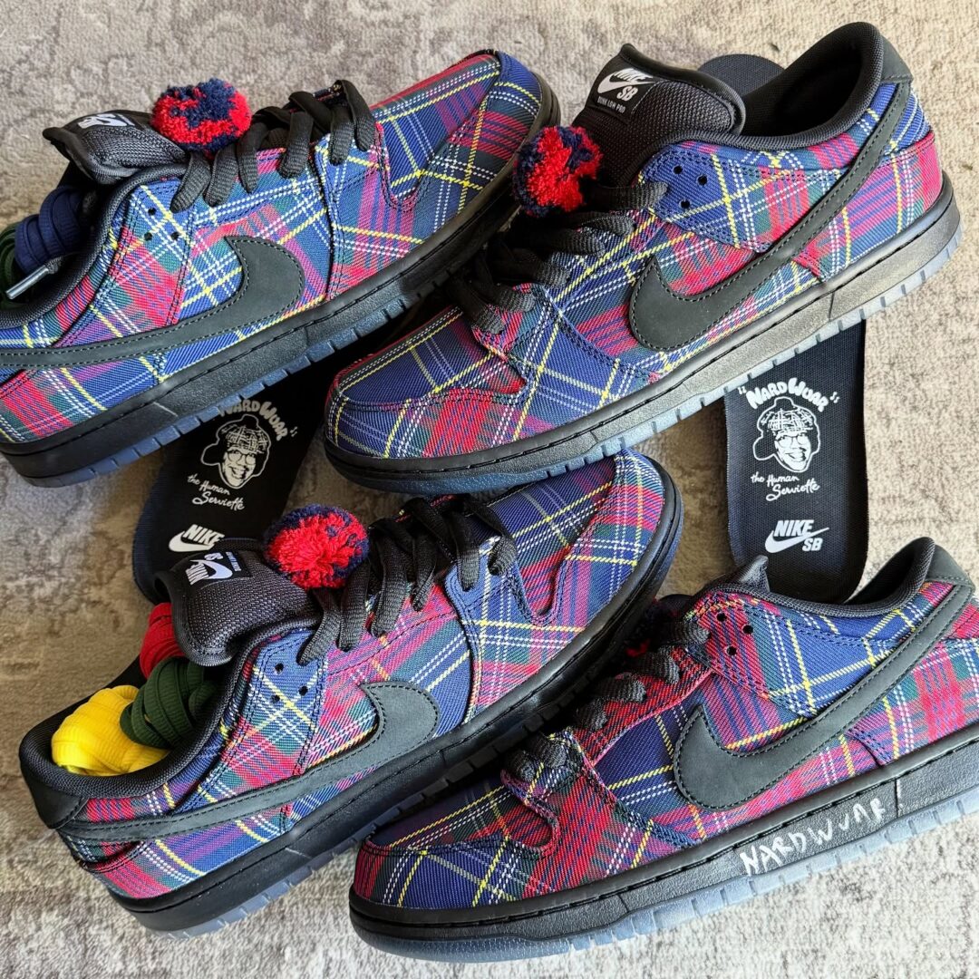 【2025年 12/6 & 12/9 発売予定】The Nardwuar × NIKE SB DUNK LOW PRO “Multi/Black” (ナードゥアー ナイキ ダンク ロー プロ “マルチ/ブラック”) [II1493-600]