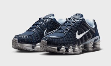 【2025年 発売予定】NIKE SHOX TL “Obsidian/Light Armory Blue” (ナイキ ショックス TL “オブシディアン/ブルー”) [IH4481-400]