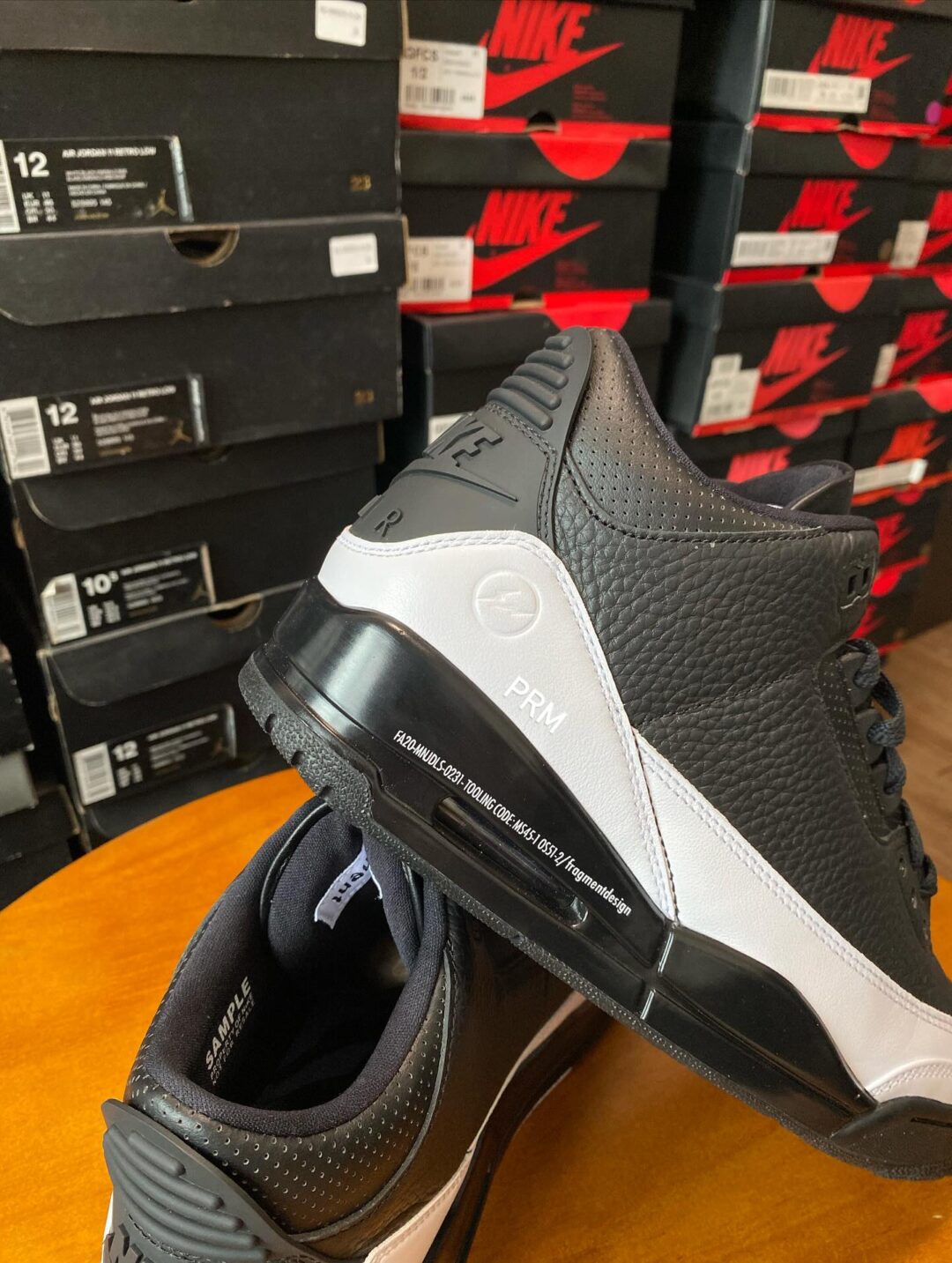 FRAGMENT x NIKE AIR JORDAN 3 “Black/White” (フラグメント ナイキ エア ジョーダン 3 “ブラック/ホワイト”)