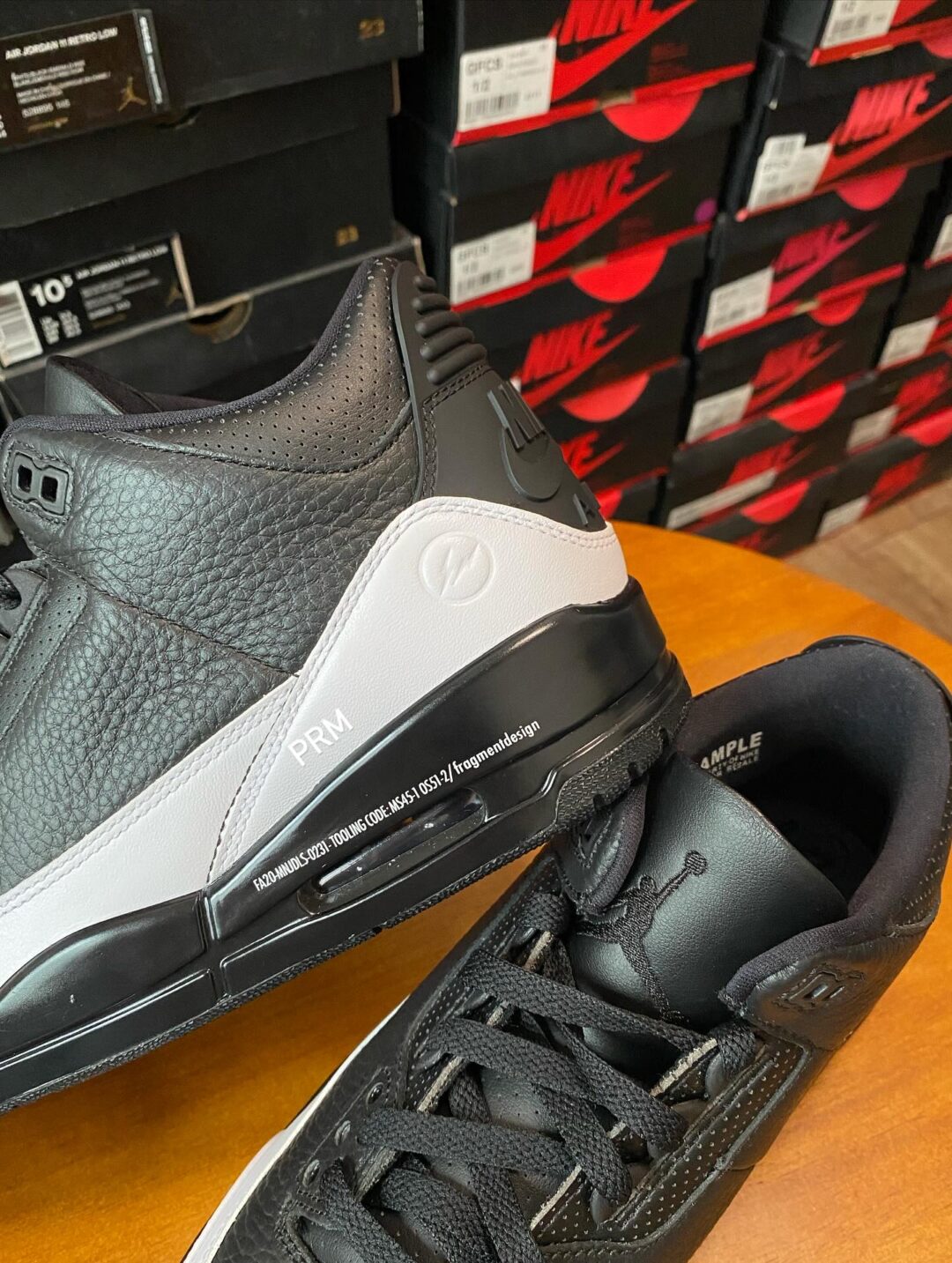 FRAGMENT x NIKE AIR JORDAN 3 “Black/White” (フラグメント ナイキ エア ジョーダン 3 “ブラック/ホワイト”)