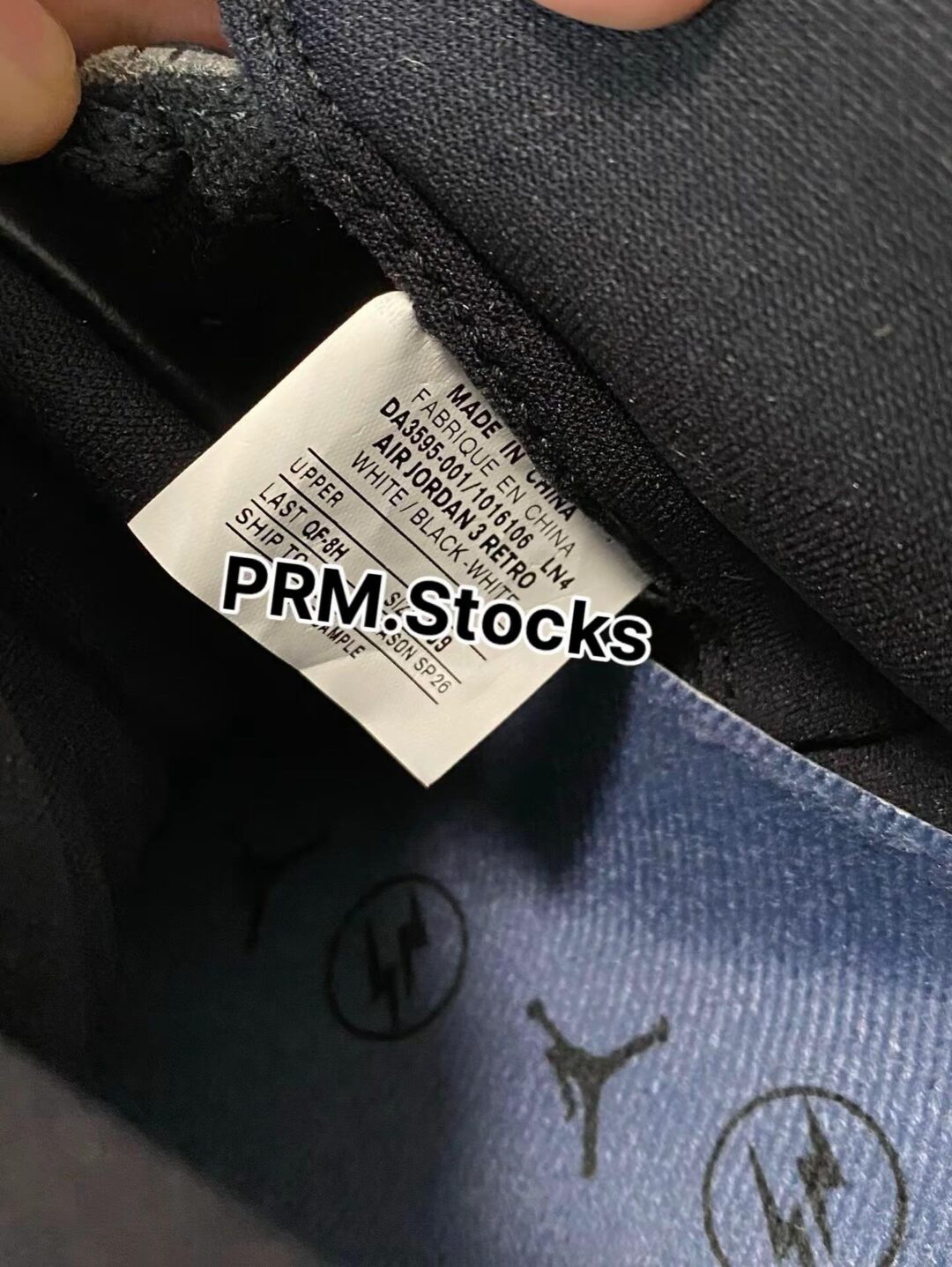 FRAGMENT x NIKE AIR JORDAN 3 “Black/White” (フラグメント ナイキ エア ジョーダン 3 “ブラック/ホワイト”)