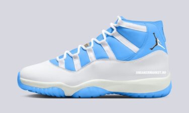 【2025年末 発売予定】NIKE AIR JORDAN 11 "Football Blue" (ナイキ エア ジョーダン 11 "フットボールブルー") [IO8960-707]