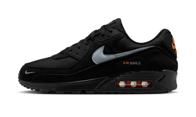 【2025年 発売予定】NIKE AIR MAX 90 “Black Metallic/Cool Grey/Total Orange” (ナイキ エア マックス 90 “ブラック/グレー/オレンジ”) [DO6706-010]