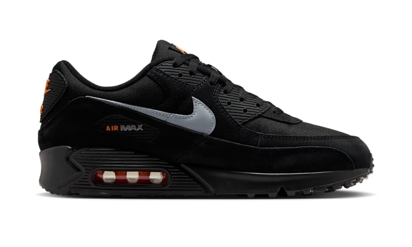 【2025年 発売予定】NIKE AIR MAX 90 “Black Metallic/Cool Grey/Total Orange” (ナイキ エア マックス 90 “ブラック/グレー/オレンジ”) [DO6706-010]
