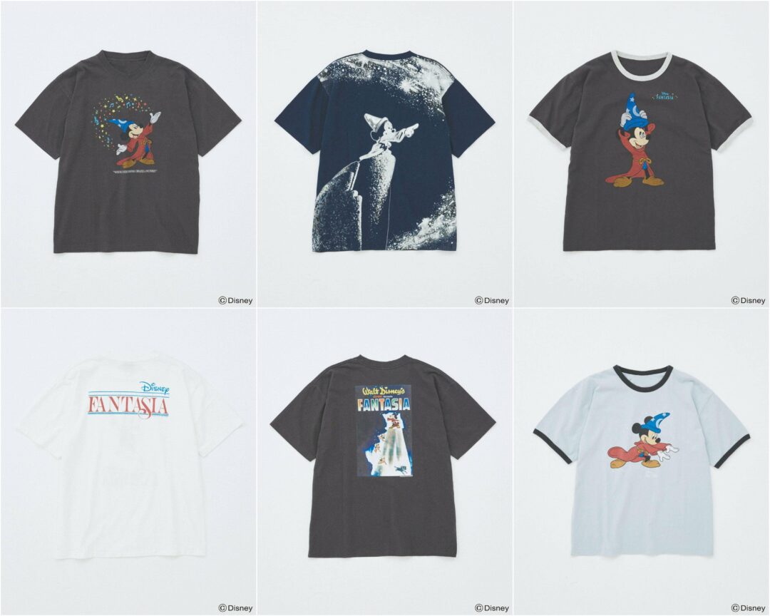 ミッキーマウス 別注 ファンタジア JOURNAL STANDARD 別注 “蓄光” プリント TEEが 2025年 6月下旬 発売 (Disney MICKEY MOUSE FANTASIA ジャーナルスタンダード)