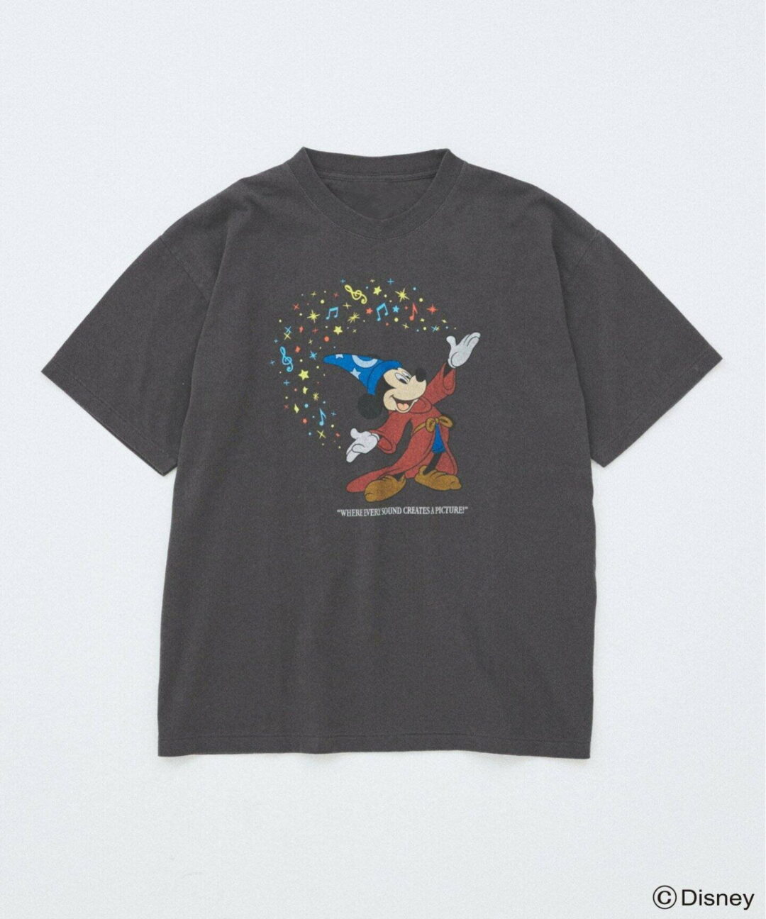 ミッキーマウス 別注 ファンタジア JOURNAL STANDARD 別注 “蓄光” プリント TEEが 2025年 6月下旬 発売 (Disney MICKEY MOUSE FANTASIA ジャーナルスタンダード)