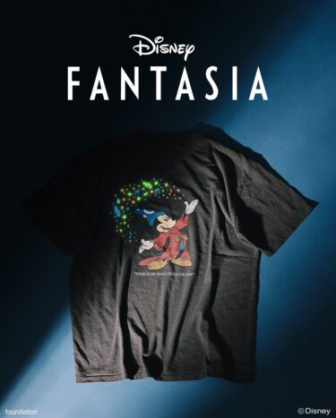 ミッキーマウス 別注 ファンタジア JOURNAL STANDARD 別注 “蓄光” プリント TEEが 2025年 6月下旬 発売 (Disney MICKEY MOUSE FANTASIA ジャーナルスタンダード)