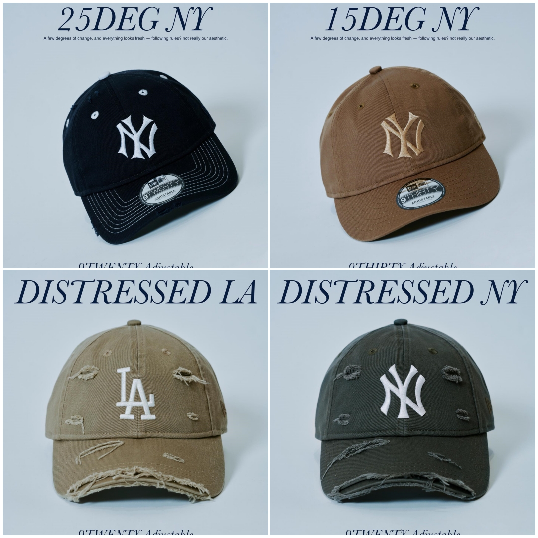 ロゴを時計回りに15度傾けたNew Era × JOURNAL STANDARD コラボが発売 (ニューエラ ジャーナルスタンダード)