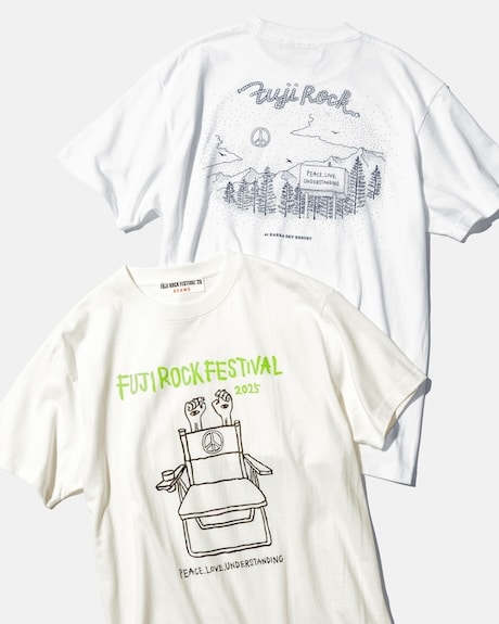 フジロック 25 × ビームス コラボTEEが 2025年 6/23 発売 (FUJI ROCK FESTIVAL 2025 BEAMS)