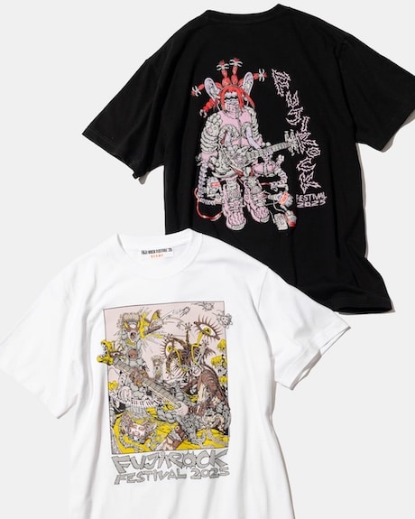 フジロック 25 × ビームス コラボTEEが 2025年 6/23 発売 (FUJI ROCK FESTIVAL 2025 BEAMS)