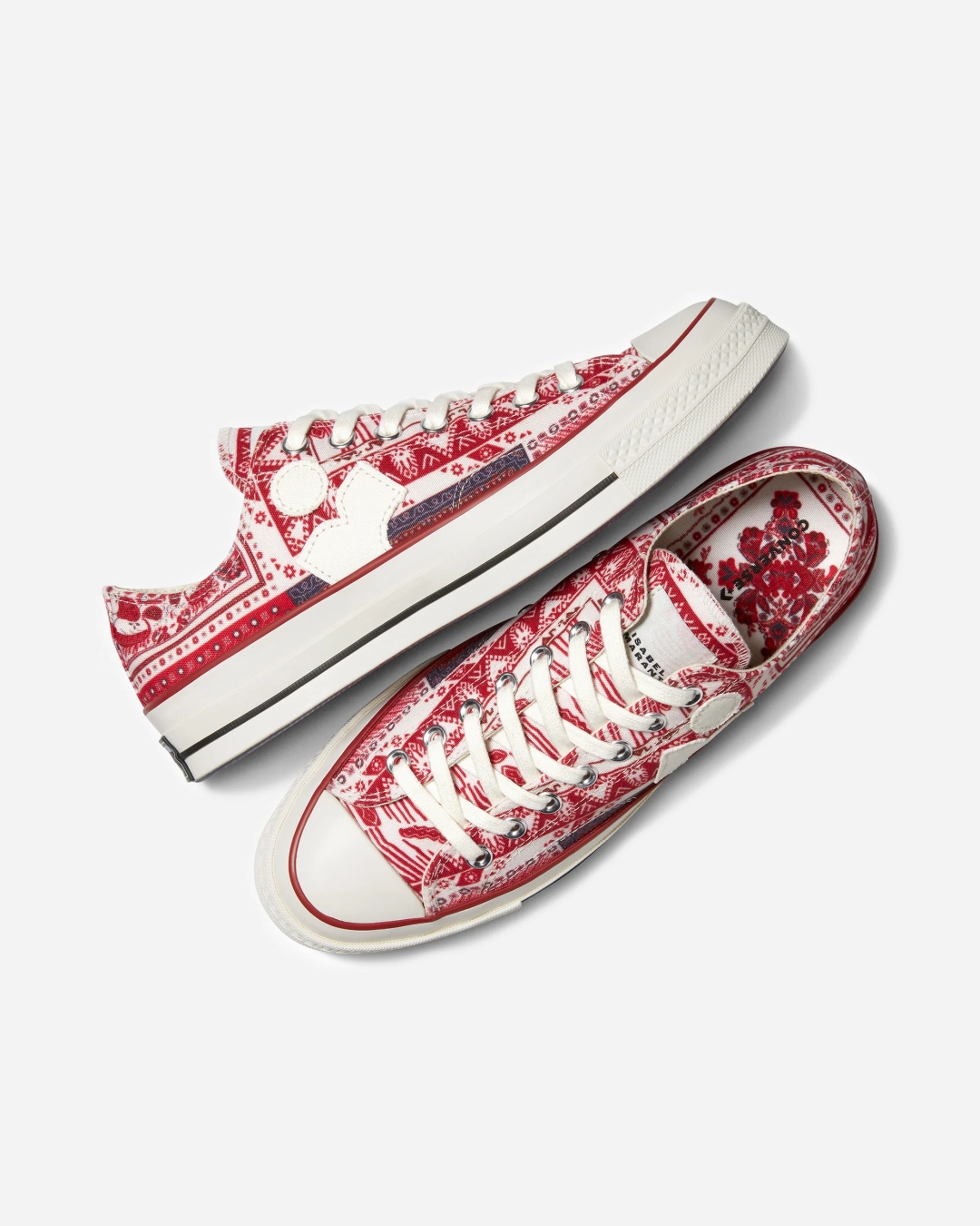 【2025年 6/5 発売】Isabel Marant × CONVERSE CHUCK 70 OX/HI “Vanilla Ice/Black” (イザベル・マラン コンバース チャック 70) [A14801C/A14800C]