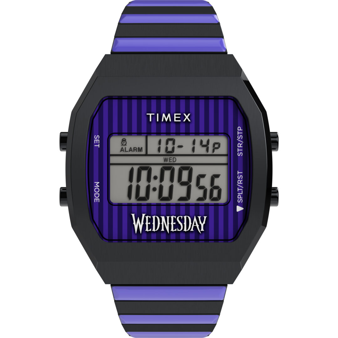 Netflix作品「Wednesday / ウェンズデー」× Timex コラボ時計が2025年 6/4 発売 (ネットフリックス ティム・バートン Tim Burton タイメックス)