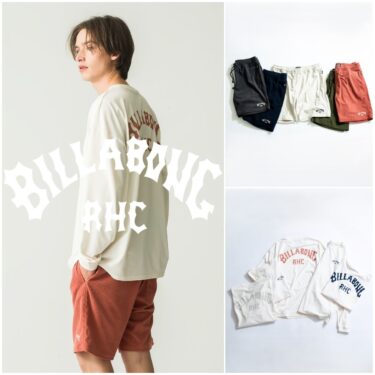 BILLABONG for RHC Ron Herman 2025 SSが2025年 5/10 発売 (ビラボン ロンハーマン)