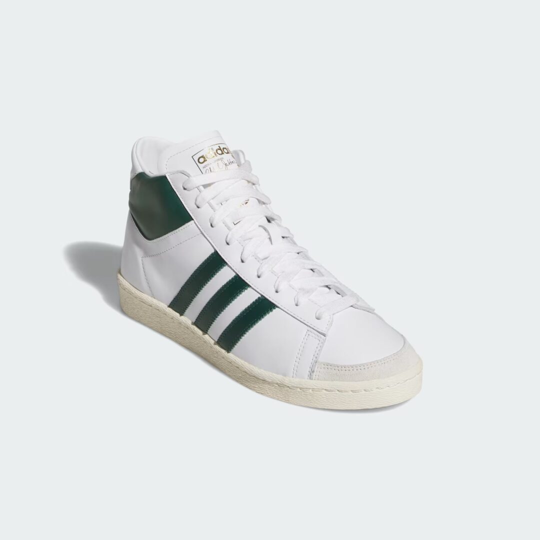 【2025年 5/10 発売】adidas Originals JABBAR HI “Cloud White/Collegiate Green” (アディダス オリジナルス ジャバー) [JI3444]