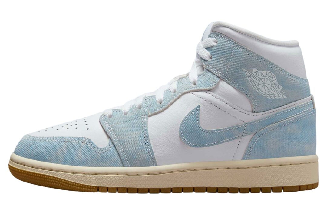 【2025年 発売予定】NIKE W AIR JORDAN 1 MID “Denim/Gum” (ナイキ エア ジョーダン 1 ミッド “デニム/ガム”) [HQ2005-100]