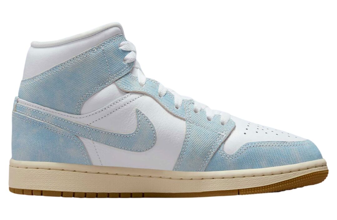 【2025年 発売予定】NIKE W AIR JORDAN 1 MID “Denim/Gum” (ナイキ エア ジョーダン 1 ミッド “デニム/ガム”) [HQ2005-100]