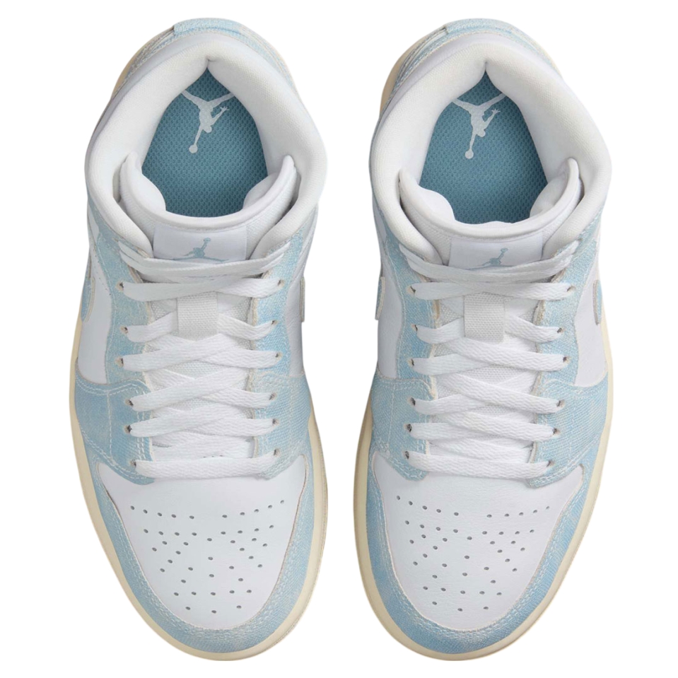 【2025年 発売予定】NIKE W AIR JORDAN 1 MID “Denim/Gum” (ナイキ エア ジョーダン 1 ミッド “デニム/ガム”) [HQ2005-100]