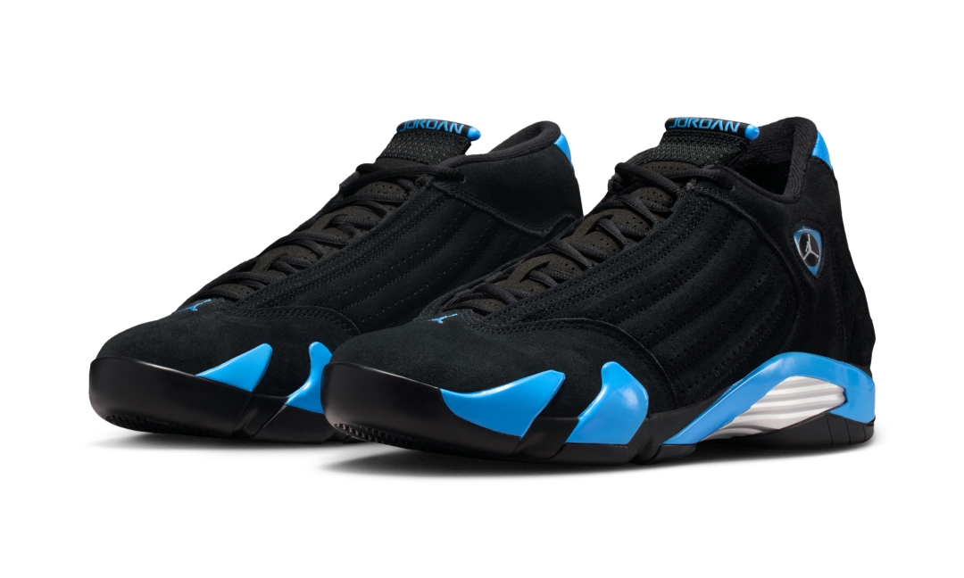 【2026年 3/21 発売】NIKE AIR JORDAN 14 RETRO “Black/University Blue” (ナイキ エア ジョーダン 14 レトロ “ブラック/ユニバーシティブルー”) [487471-007]