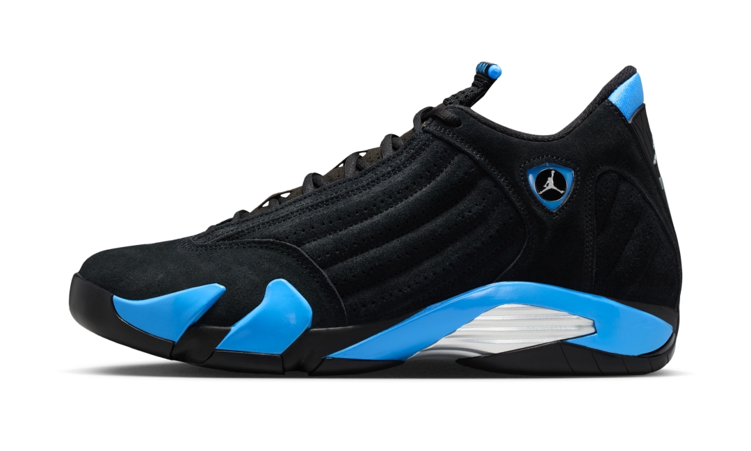 【2026年 3/21 発売】NIKE AIR JORDAN 14 RETRO “Black/University Blue” (ナイキ エア ジョーダン 14 レトロ “ブラック/ユニバーシティブルー”) [487471-007]