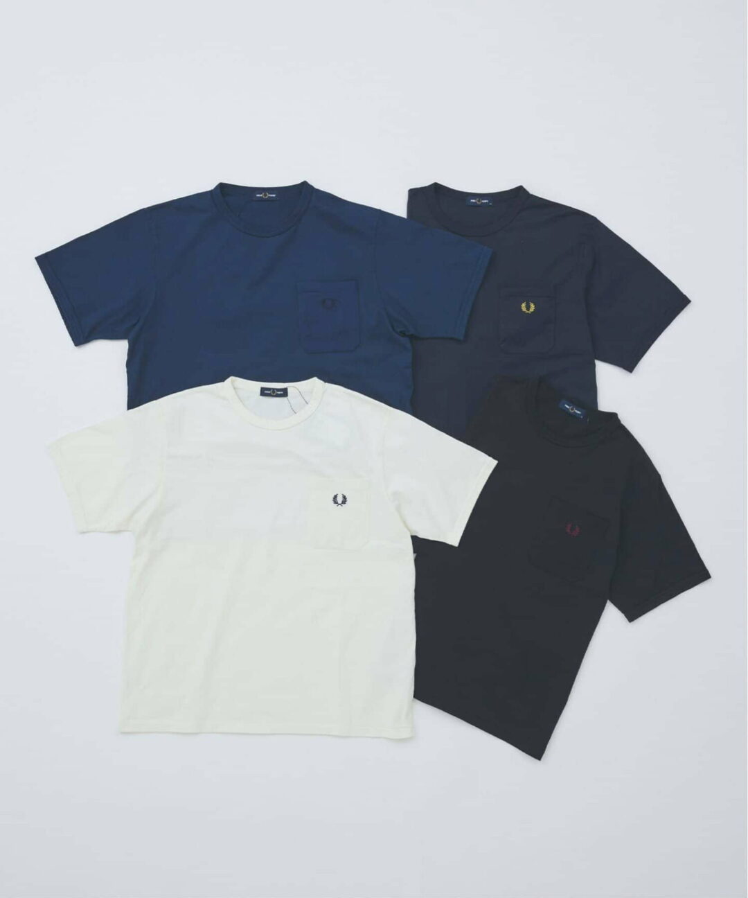 JOURNAL STANDARD × FRED PERRY 別注 ポケットTシャツが発売 (ジャーナルスタンダード フレッドペリー)