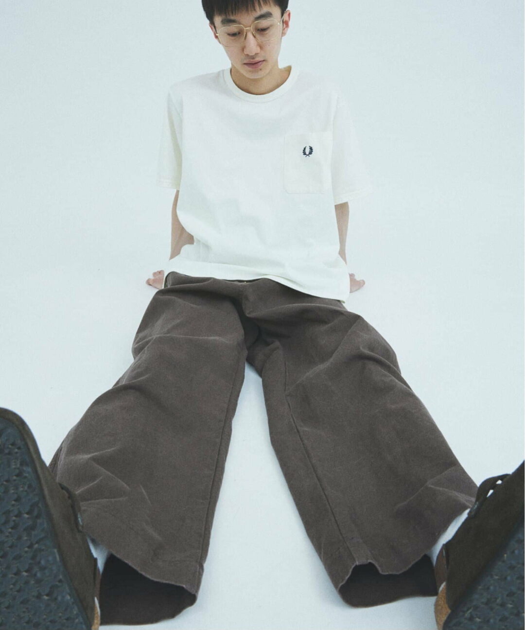 JOURNAL STANDARD × FRED PERRY 別注 ポケットTシャツが発売 (ジャーナルスタンダード フレッドペリー)
