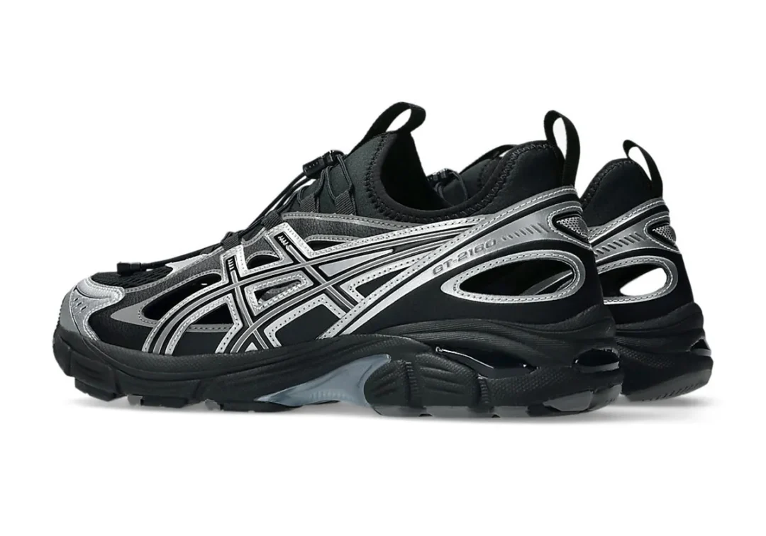 【2025年 発売予定】ASICS GT-2160 SE SANDAL “Black/Pure Silver” (アシックス サンダル) [1203A903.001]