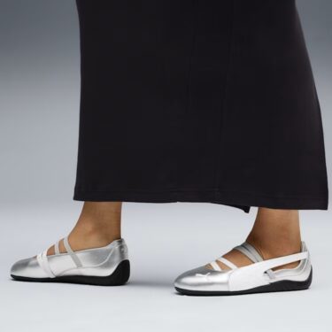 【2025年 6/20 発売】PUMA SPEEDCAT BALLET “PUMA Silver/PUMA White” (プーマ スピードキャット バレエ "メタリック”) [401581-01]