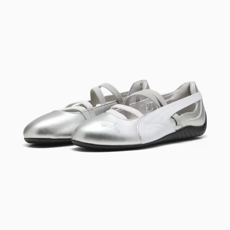 【2025年 6/20 発売】PUMA SPEEDCAT BALLET “PUMA Silver/PUMA White” (プーマ スピードキャット バレエ “メタリック”) [401581-01]