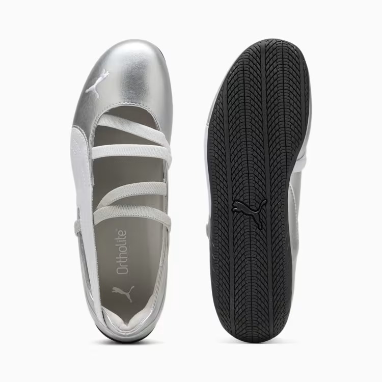 【2025年 6/20 発売】PUMA SPEEDCAT BALLET “PUMA Silver/PUMA White” (プーマ スピードキャット バレエ “メタリック”) [401581-01]