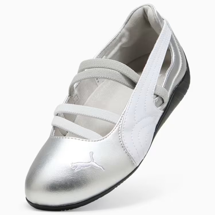 【2025年 6/20 発売】PUMA SPEEDCAT BALLET “PUMA Silver/PUMA White” (プーマ スピードキャット バレエ “メタリック”) [401581-01]