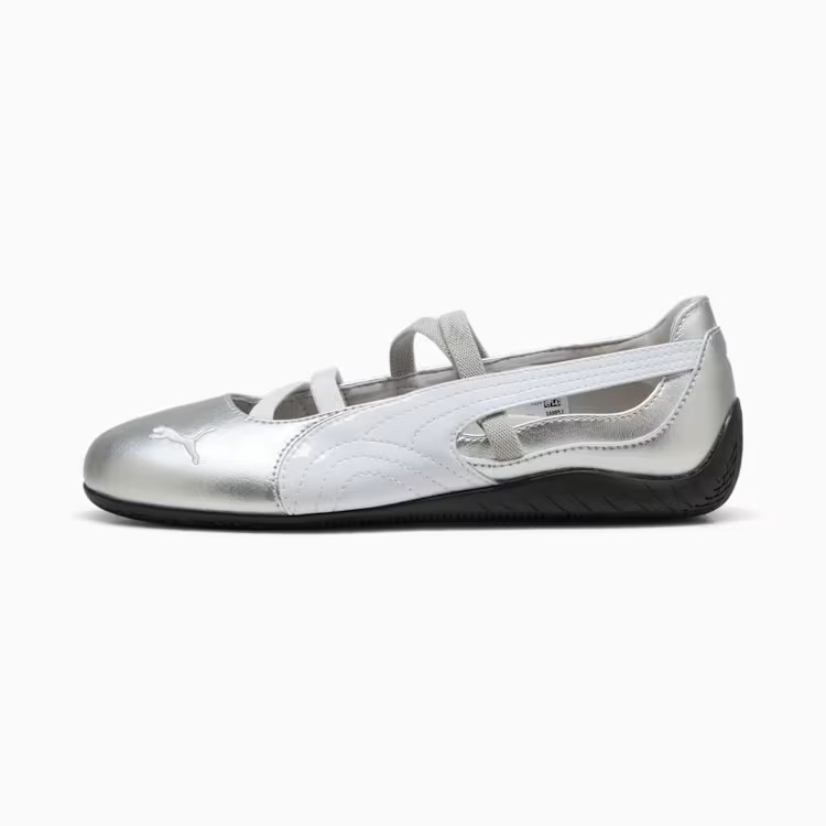 【2025年 6/20 発売】PUMA SPEEDCAT BALLET “PUMA Silver/PUMA White” (プーマ スピードキャット バレエ “メタリック”) [401581-01]