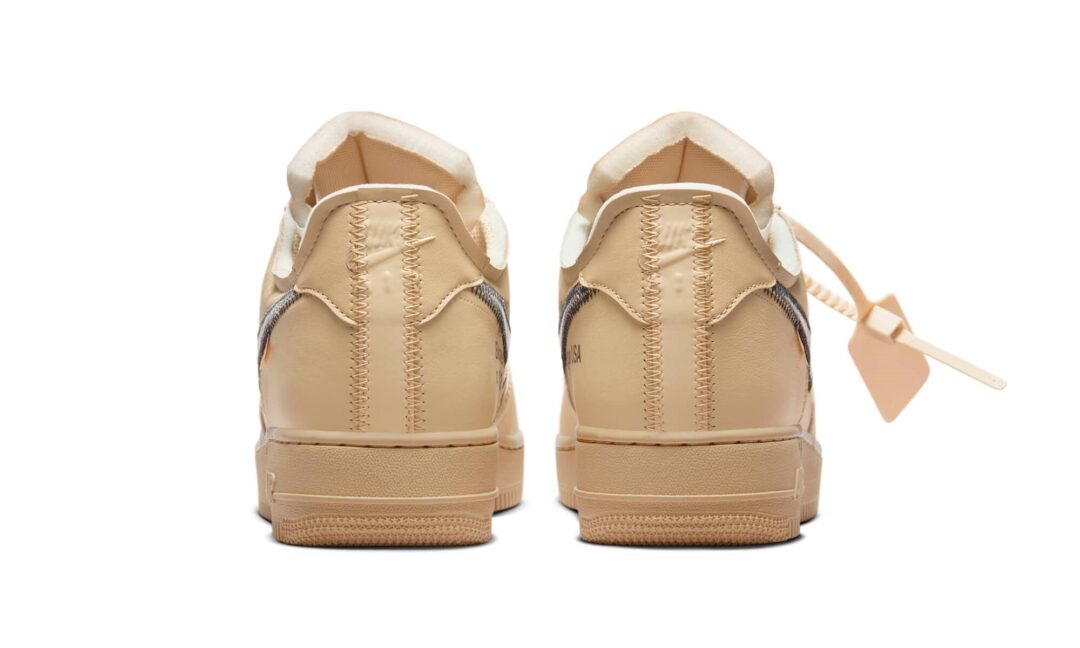 【2025年 秋 発売予定】OFF-WHITE × NIKE AIR FORCE 1 LOW SP “Sesame” (オフホワイト ナイキ エア フォース 1 ロー “セサミ”) [FD6900-200]