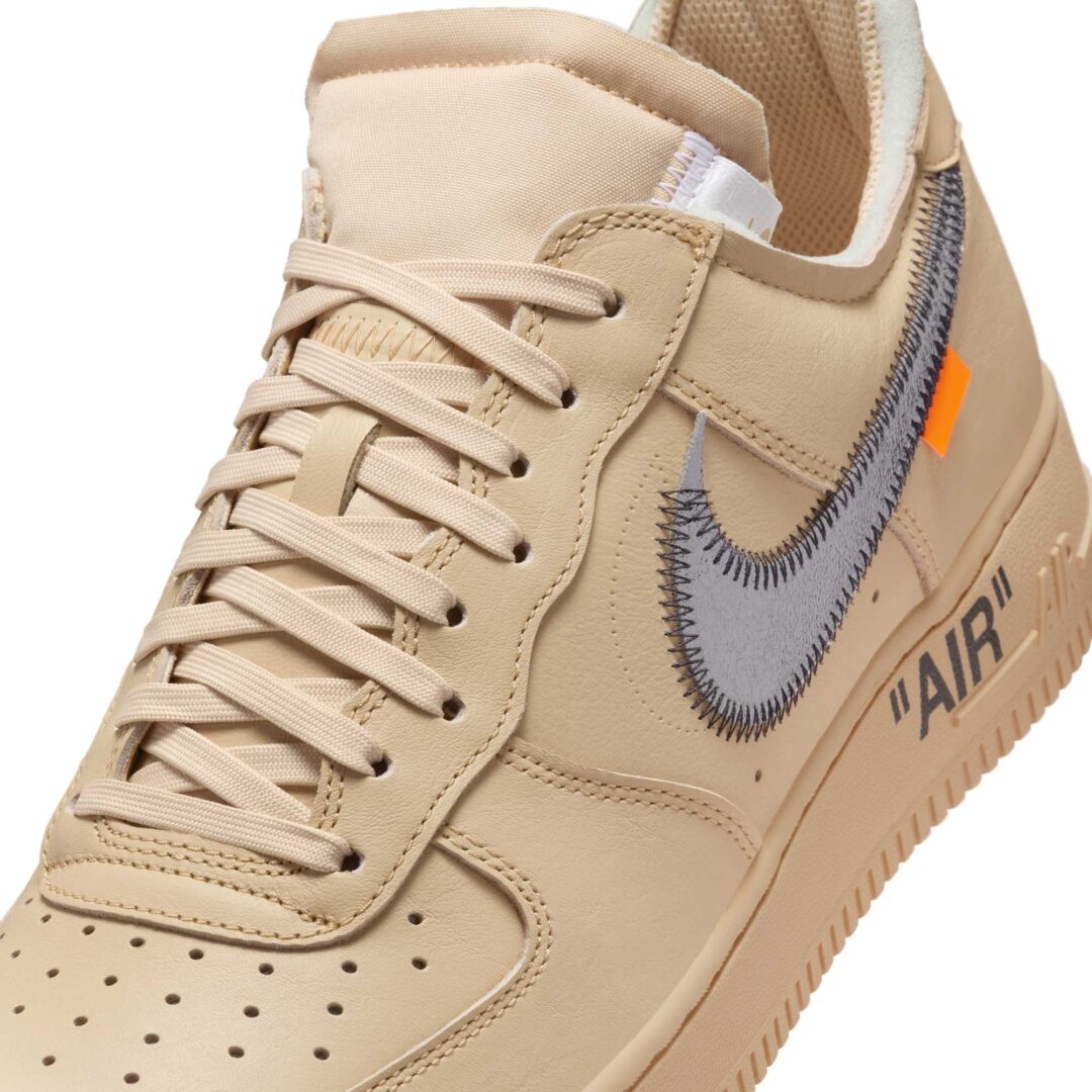 【2025年 秋 発売予定】OFF-WHITE × NIKE AIR FORCE 1 LOW SP “Sesame” (オフホワイト ナイキ エア フォース 1 ロー “セサミ”) [FD6900-200]